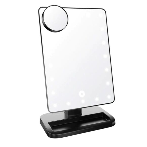 Impressions Touch XL Dimmable LED Makeup Mirror w/ Bluetooth Speaker - Picture 2 of 10